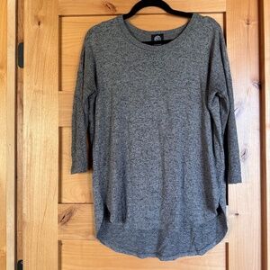 Casual cozy Bobeau 3/4 sleeve shirt